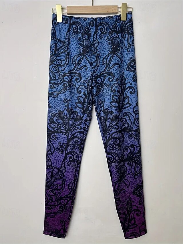 Henari4™ | Leggings Floral Taille Haute Élastique