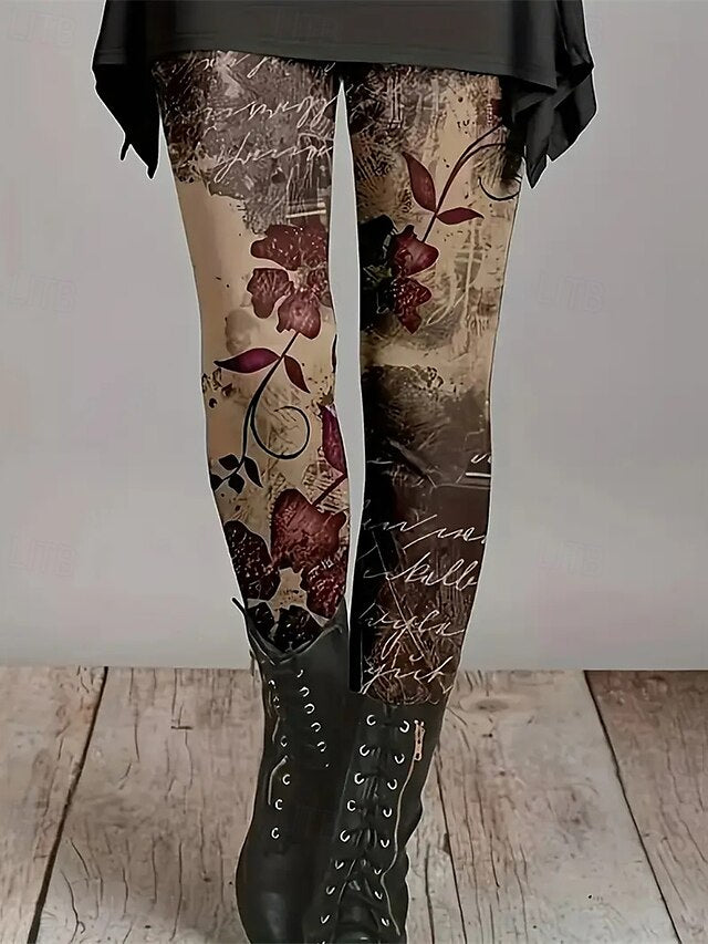 Henari8™ | Leggings Floral Taille Haute Confortable