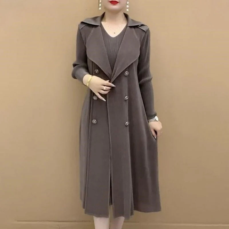 Grama™ | Robe-Manteau Trompe-l'œil