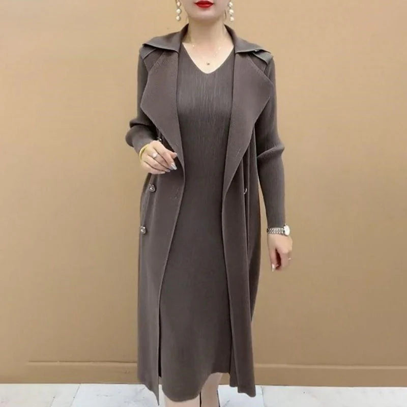Grama™ | Robe-Manteau Trompe-l'œil