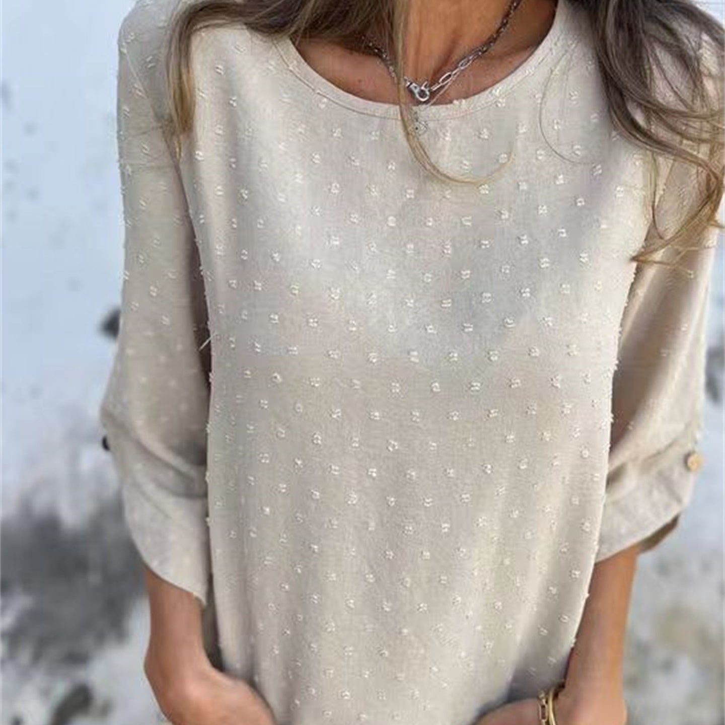 Neeko™ | Haut Jacquard Décontracté Élégant