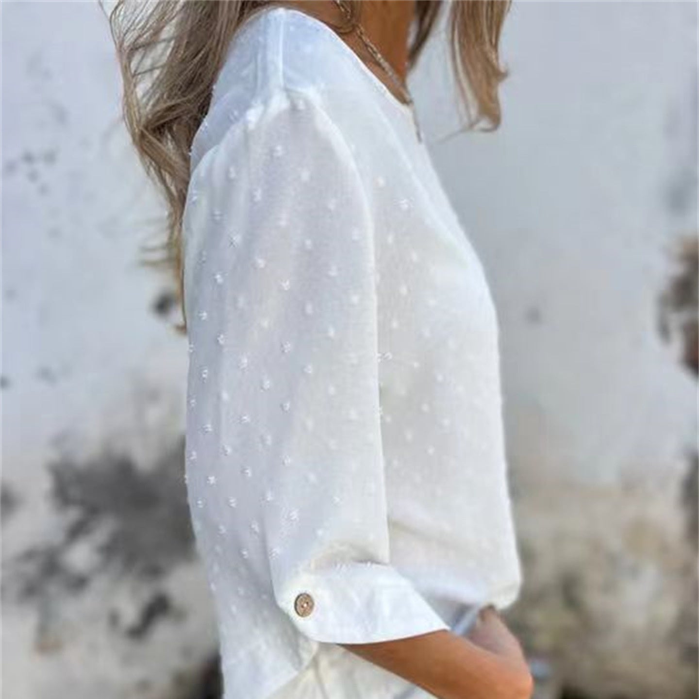 Neeko™ | Haut Jacquard Décontracté Élégant