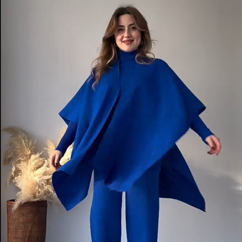 Nina™ | Ensemble Élégant en Maille Stretch