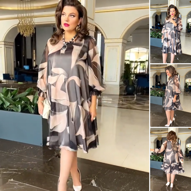 Christina™ | Robe Fluide Élégante et Confortable