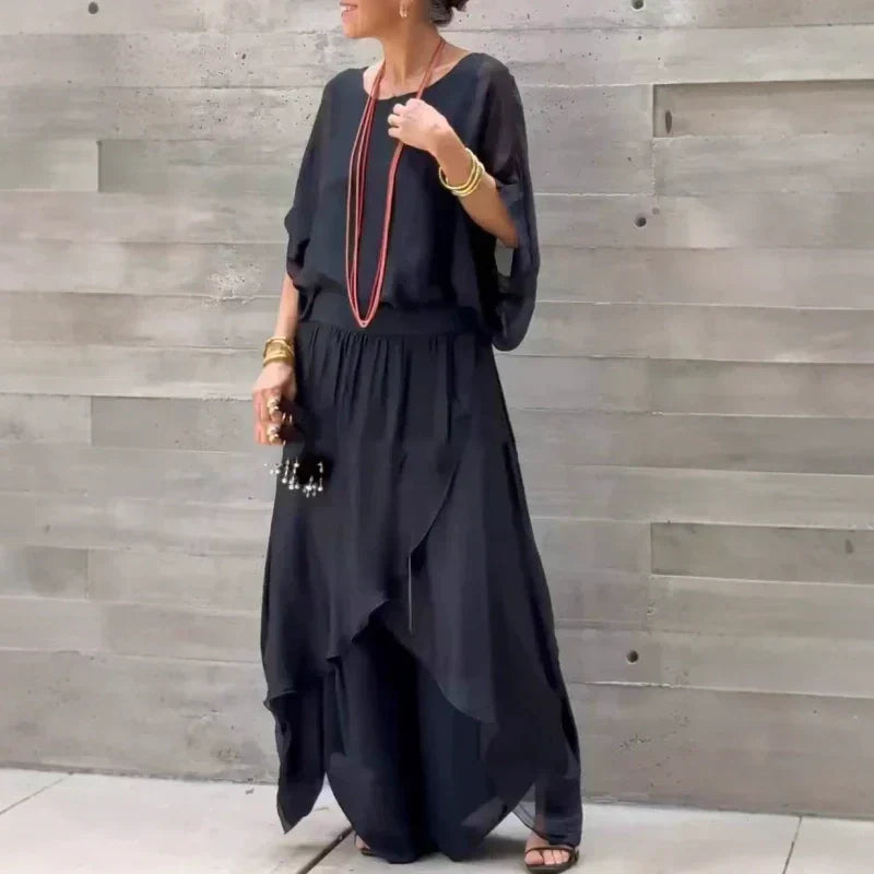 Daniela™ | Ensemble Chic et Aéré à Fente