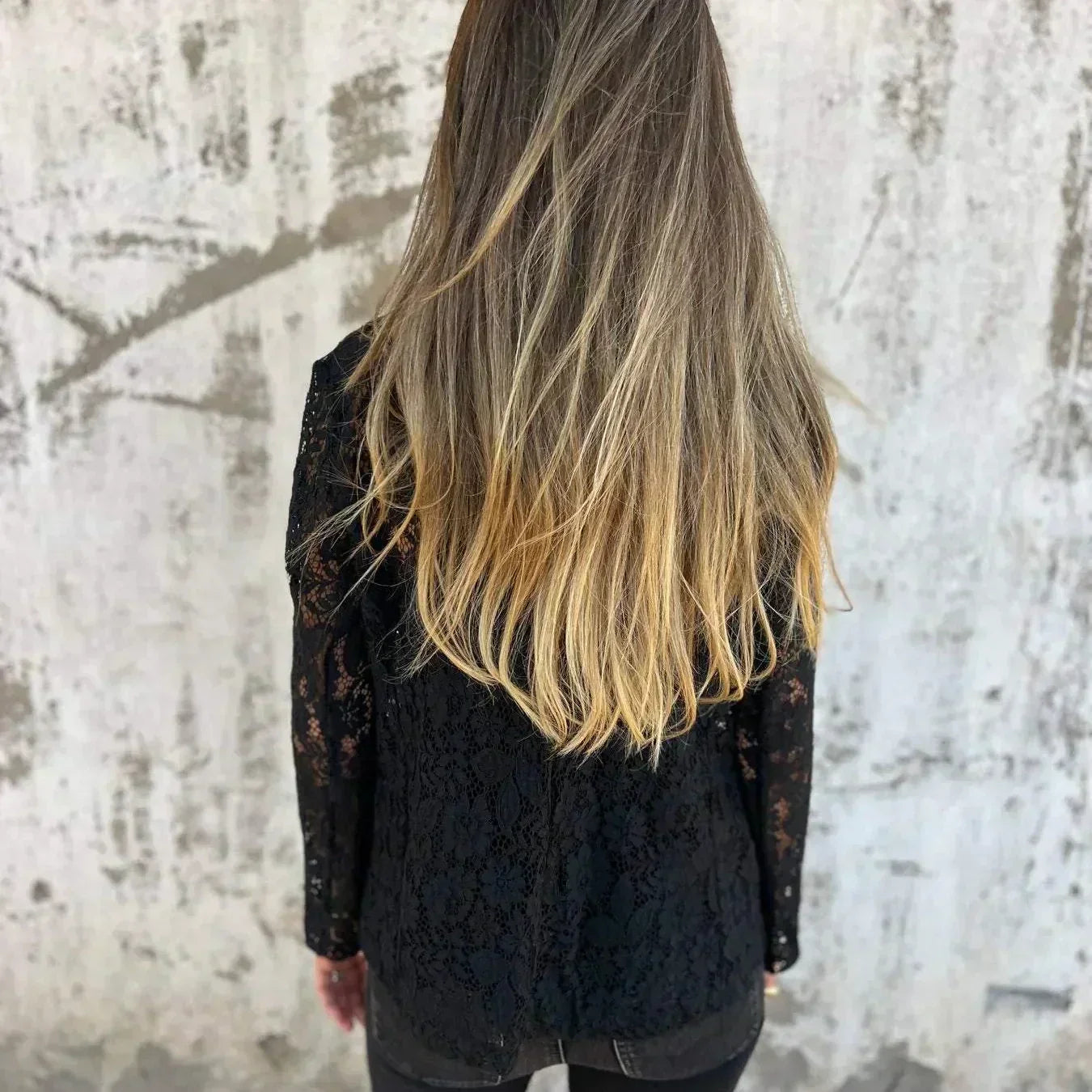Naomi™ | Blazer Élégant en Dentelle et Maille