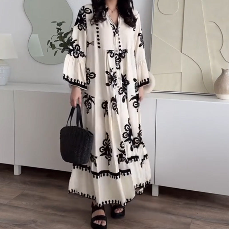 Fatine™ | Robe Maxi Décontractée Élégante