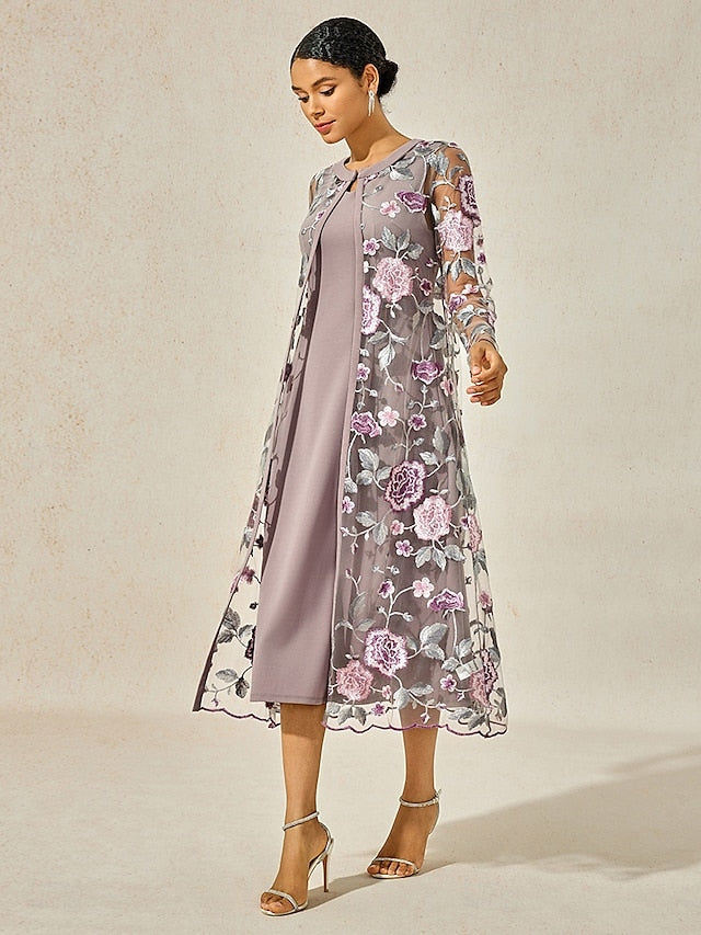 Leste™ | Robe Cocktail Élégante à Longueur Thé