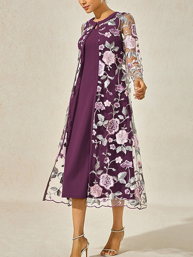 Leste™ | Robe Cocktail Élégante à Longueur Thé