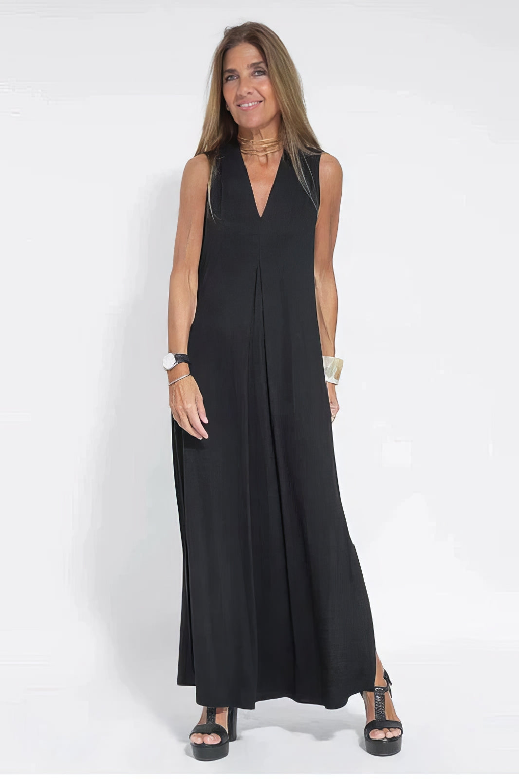 Kanira™ | Robe Longue Élégante Confort Chic + Cardigan Offert